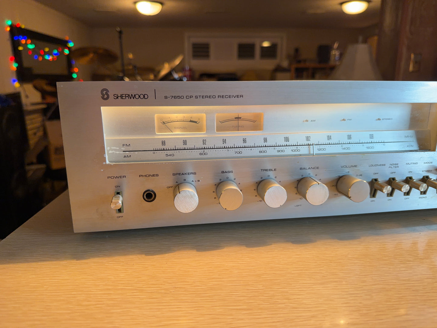 Vintage Sherwood S-7650 CP Stereo Receiver Amplifier  Fresh Servicing V RARE🔥🎶