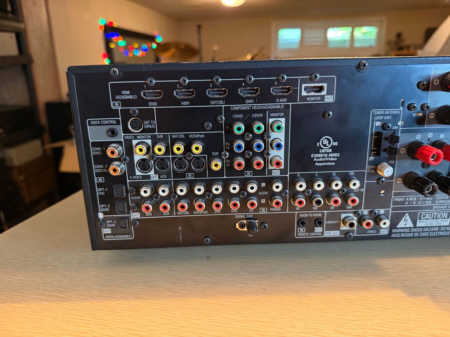 Denon AVR-890  7.1 SURROUND AV Hdmi Stereo Receiver Remote Bundle Fresh Service!
