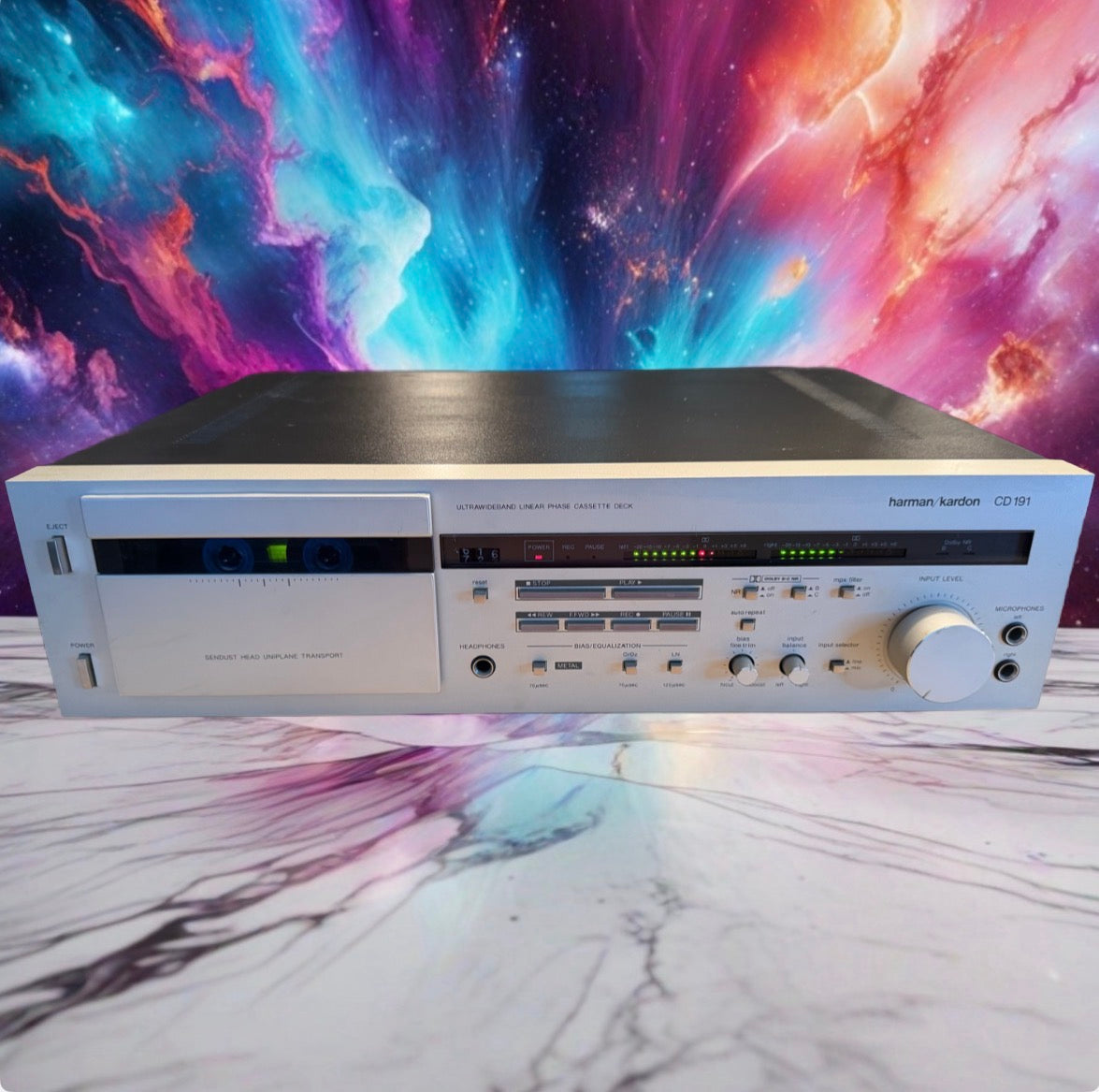 Harman Kardon CD191 High Fidelity Cassette Deck Serviced Sendust Head Dolby🎶🔥