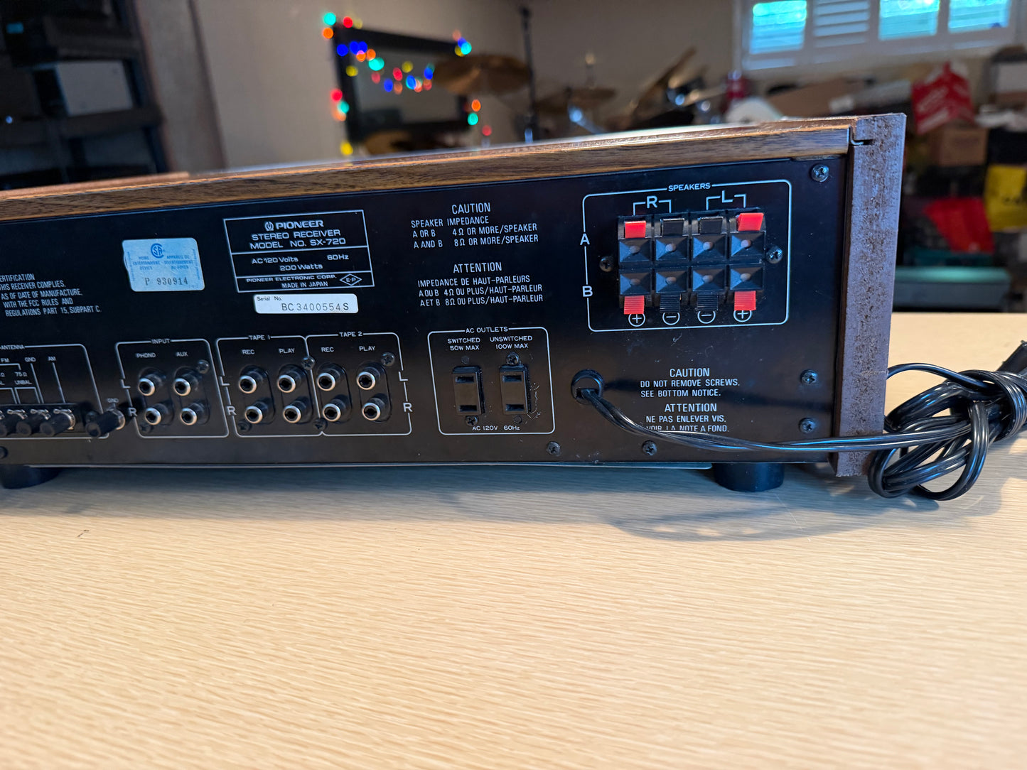 Vintage Pioneer SX-720 Stereo Receiver – Mint Condition Fully Pro Serviced Wow🔥