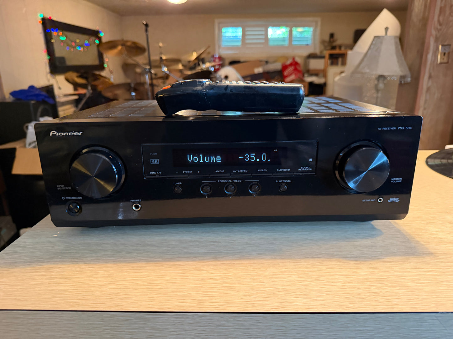 Pioneer VSX-534 4K HDR 2.2 Dolby Atmos Bluetooth Receiver Amp N Mint Serviced🔥