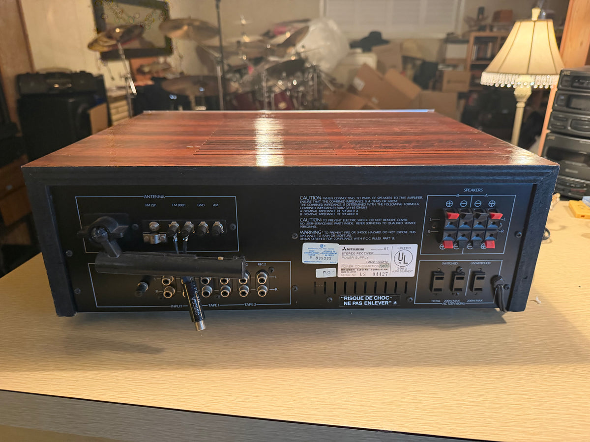 Mitsubishi DA-R7 Stereo receiver High Fidelity Excellent CND Fresh Pro Service🔥