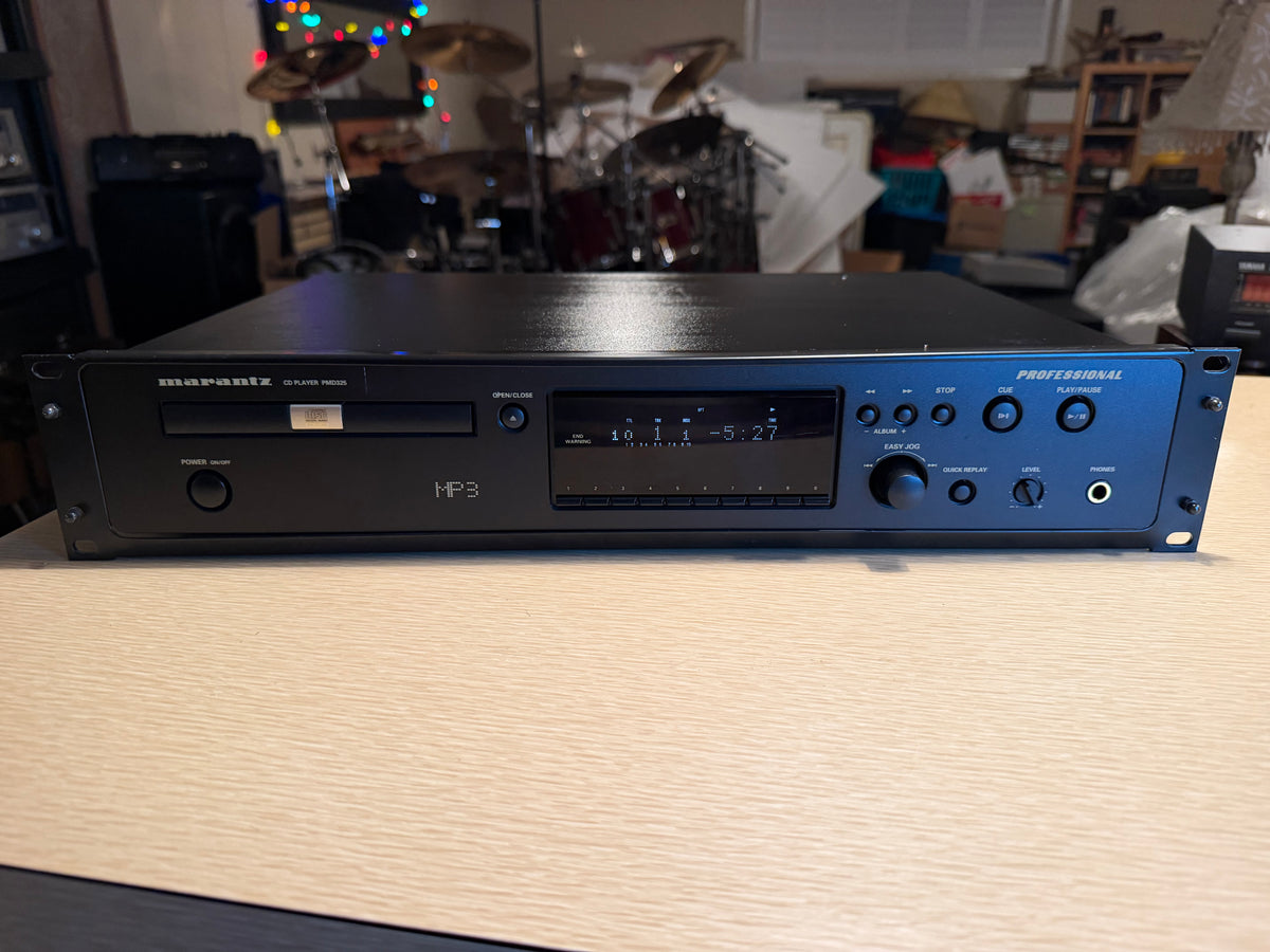 Marantz Professional CD MP3 Player PMD325/U1B Rack Mount Japan Fresh Service🔥🎶