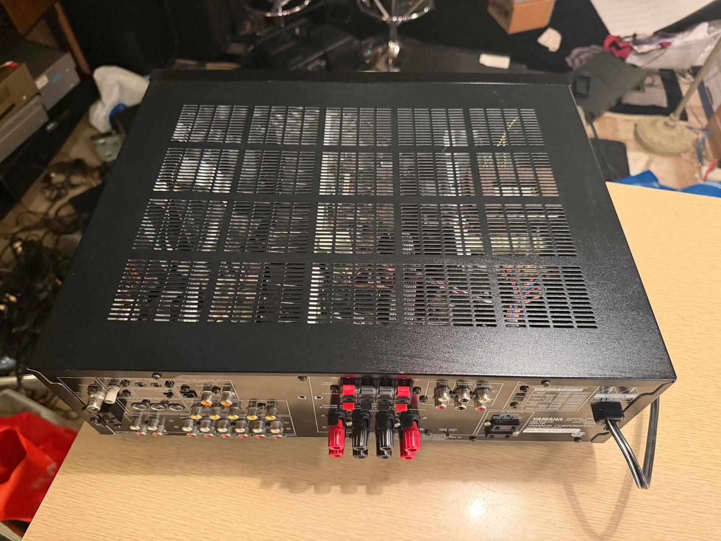 Yamaha RX-V793 Dolby Amplifier AV Receiver 5.1 Channel Serviced W Remote Bundle!