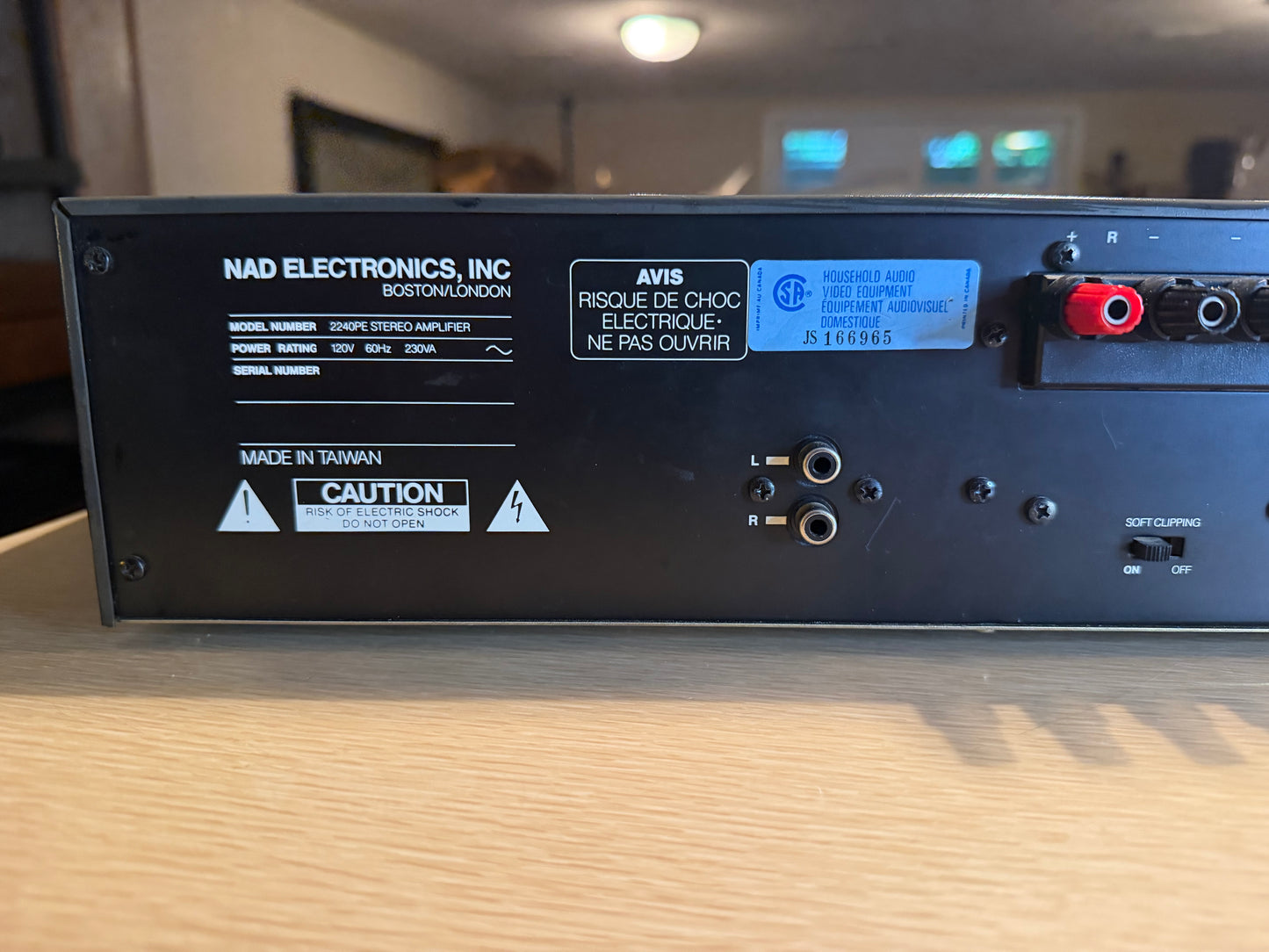 NAD Stereo Amplifier Power Envelope 2240PE Fresh Servicing Sounds Great Beauty🎶
