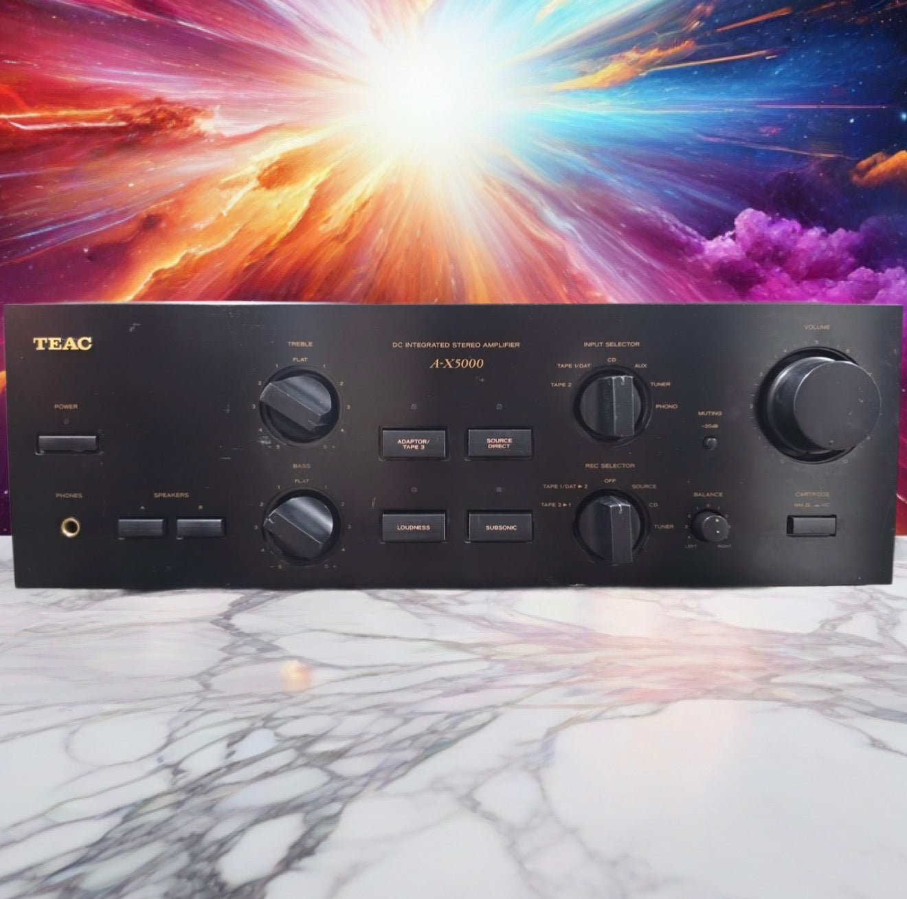 TEAC A-X5000 AUDIOPHILE DC Integrated Stereo Amplifier FRESH SERVICE 75WPC Rare!