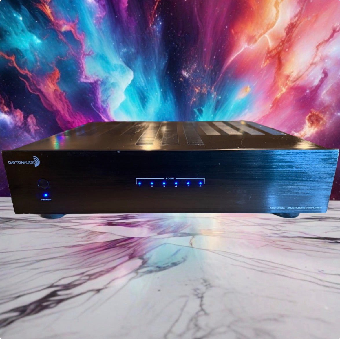 Dayton Audio MA1240a Multi-Zone 12 Channel Amplifier FRESHLY SERVICED 🔥
