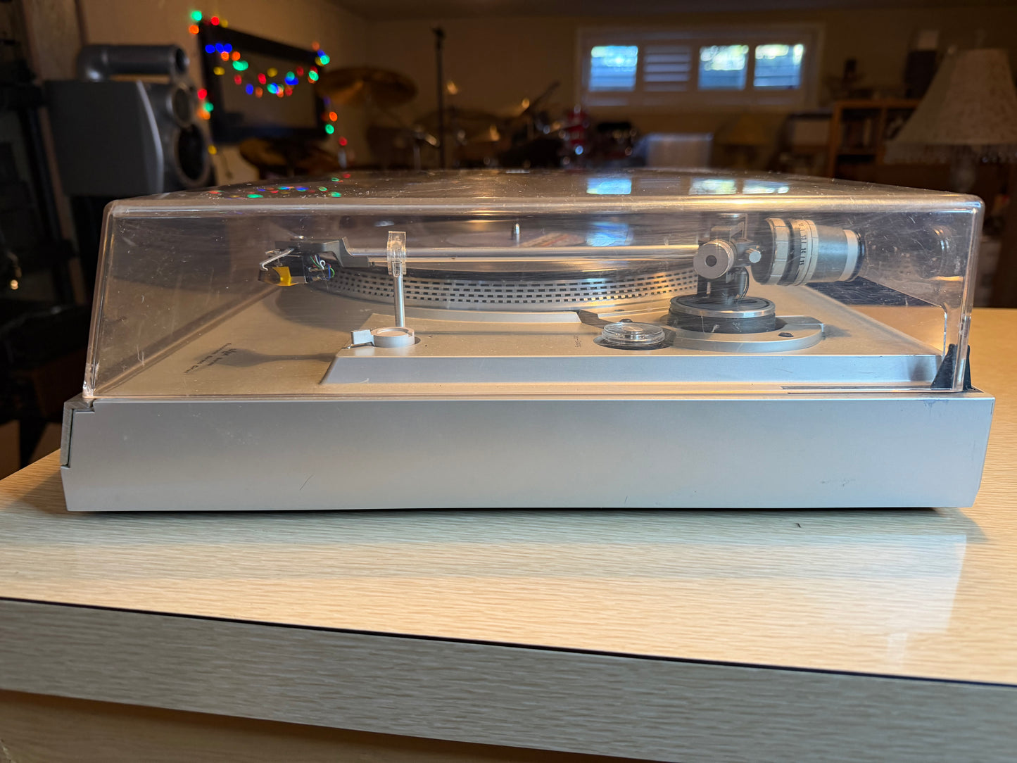 Dual CS 608 Direct Drive turntable Works Well Beautiful Piece Please Read