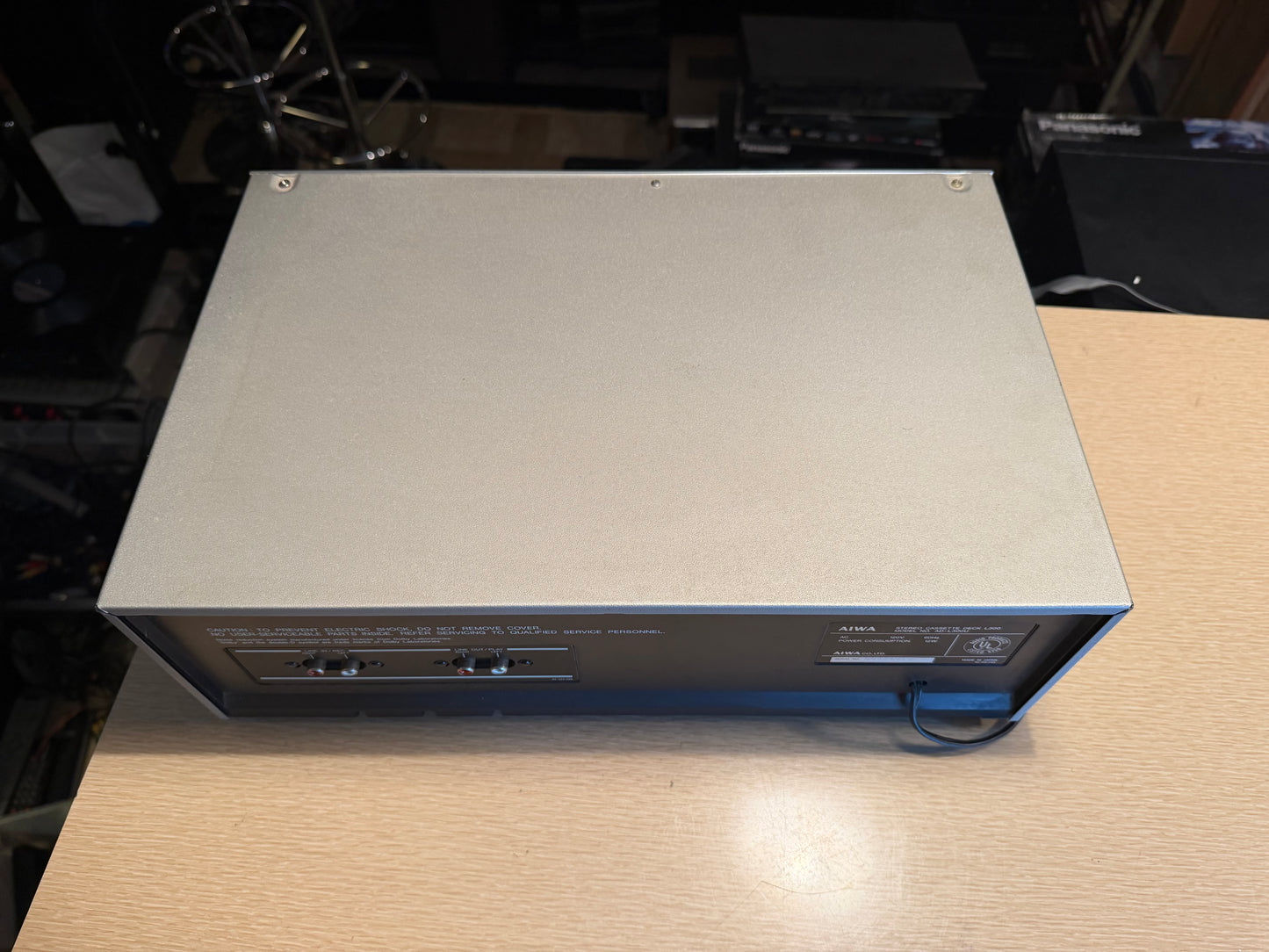 Aiwa L300 AD-L300 U Vintage Stereo Cassette Deck FRESHLY Serviced New Belts Rare