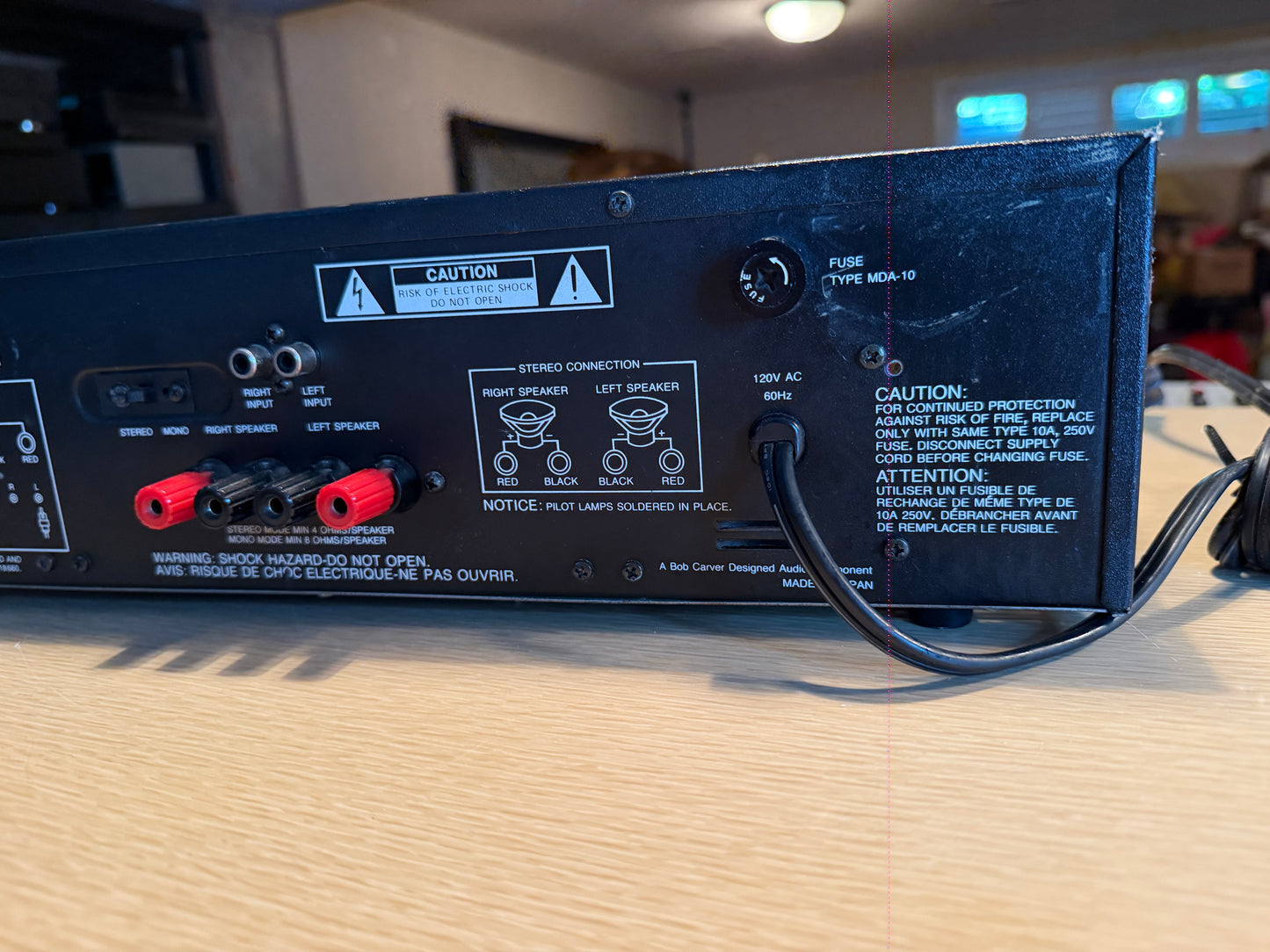 Carver TFM-25 Power Amplifier – Fresh Recap Full Fresh Service 225 WPC Beast🎶🔥