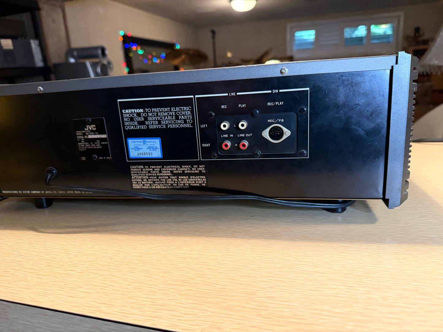 Vintage JVC KD-S200 MKII Cassette Deck VU Meters FULL FRESH SERVICE VERY RARE🔥