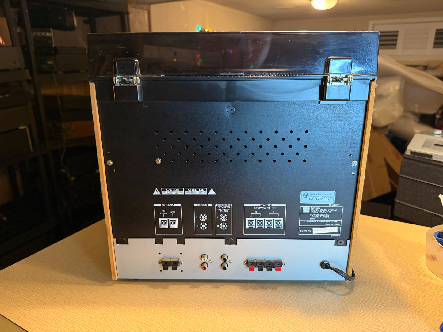 Toshiba SL-3149 Hi-Fi Stereo System Record Player 2 Cassette Equalizer Tested 🎶