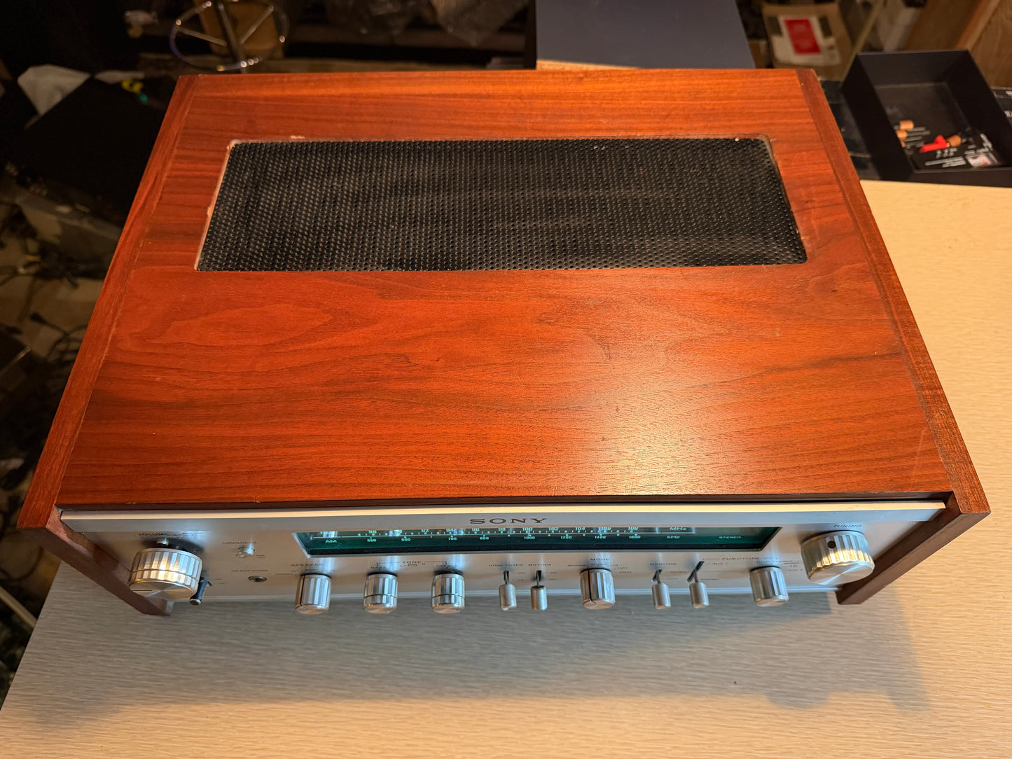 Sony FM Stereo/FM- AM Receiver Model STR-6055, Wood Casing! Tested Beautiful🔥🎶
