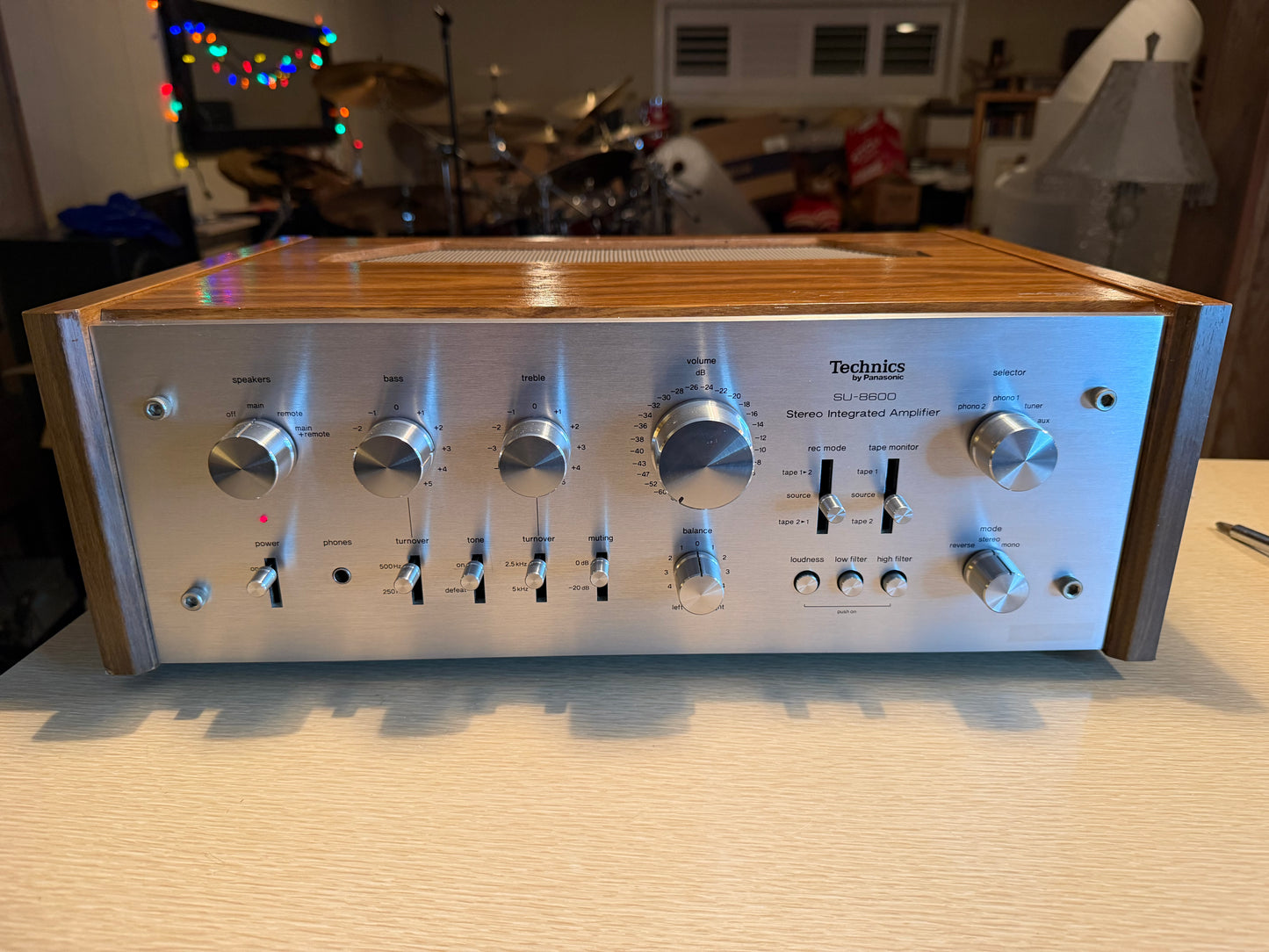 Technics SU-8600 Integrated Amplifier MINT Condition Full Pro Servicing Beauty🎶