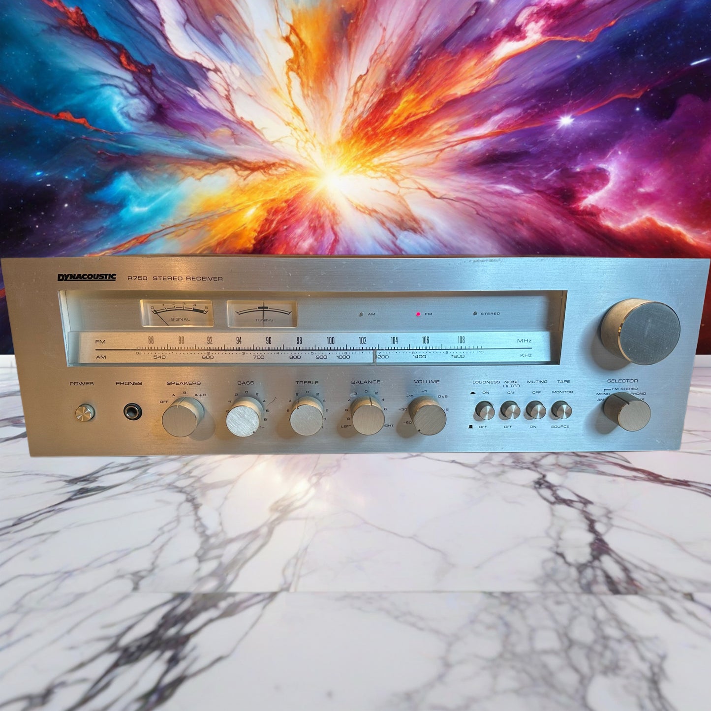 Vintage Dynacoustics Solid State Receiver Vu Meters Extremely Rare Serviced🔥🎶