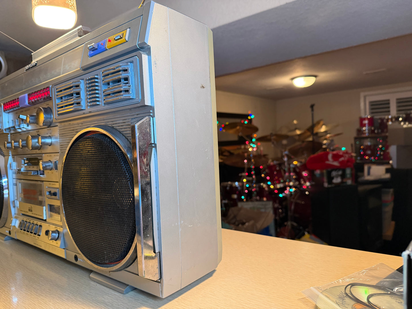 Vintage BEASTLY Clairtone 7980 Boom Box Stereo Ghetto Blaster FRESH PRO SERVICE