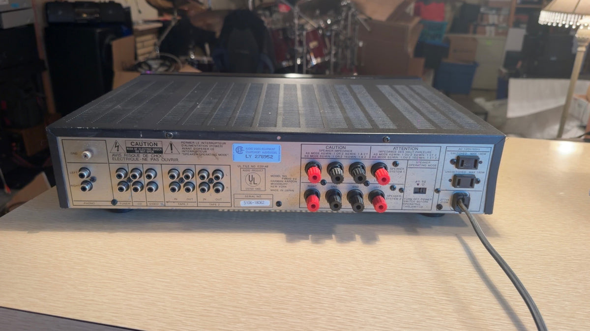 Legendary & RARE Harman/Kardon PM640 Vxi Amplifier ~ Powerful 80s Beast Serviced