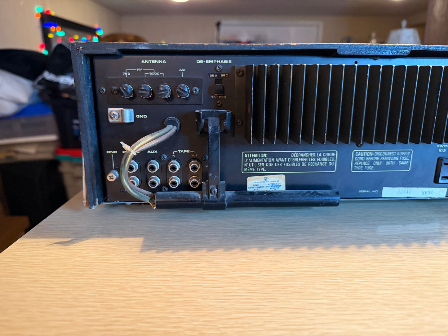 Vintage Fisher Stereo Receiver  RS-2003 Tested & Working FRESH SERVICE BEAUTY🔥