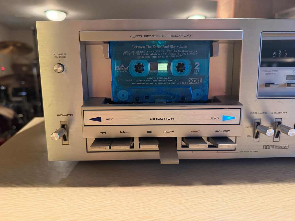 Pioneer CT-F750 Vintage Tape Deck Tested 5 New Belts! Cleaned, Lubed, Serviced🎶