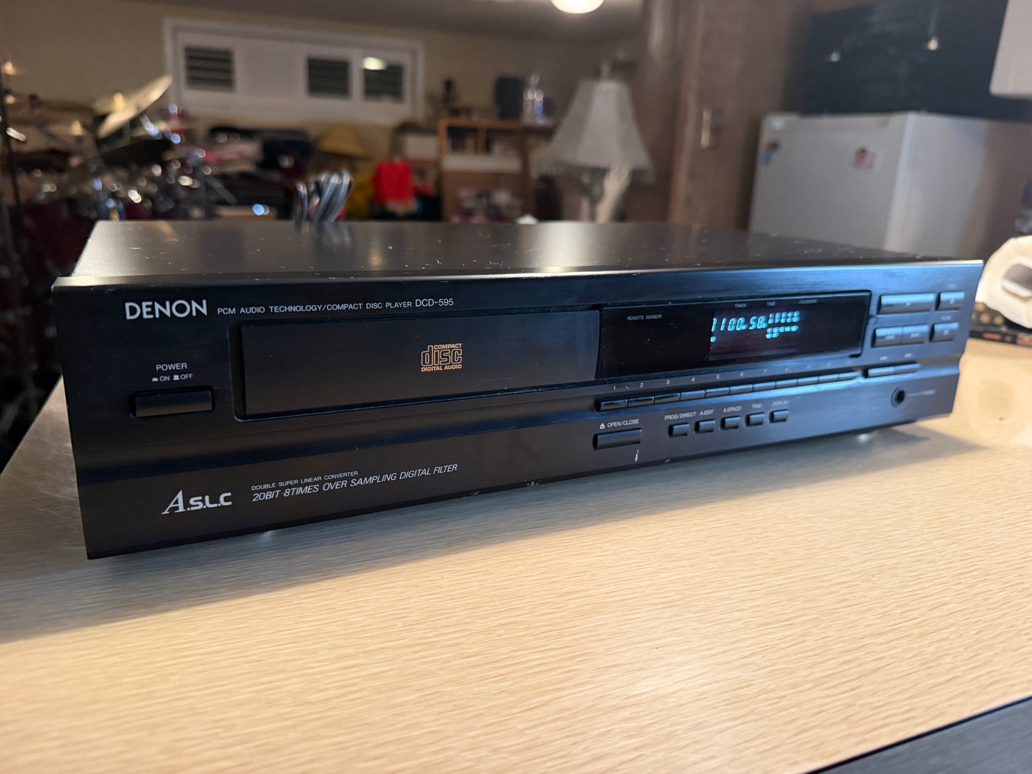 Denon DCD-595 PCM Audio Technology/Compact Disc Player Full Fresh Service Beauty