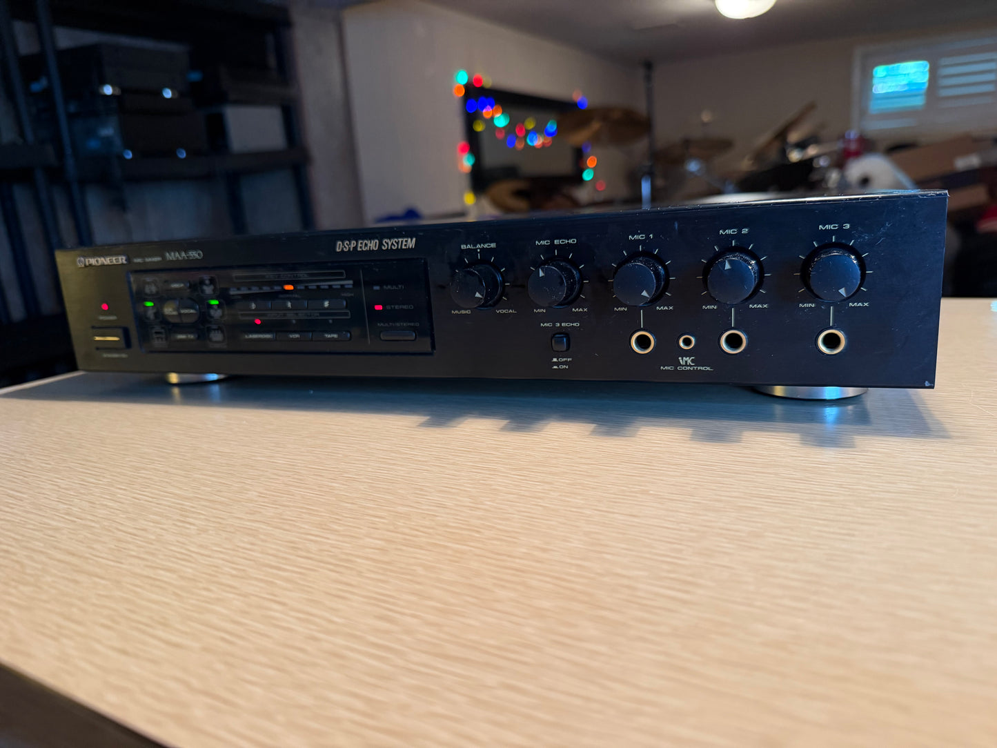 Pioneer MAA‑550 Microphone Mixer Vintage PA Audio Mic Mixer Japan Serviced🔥🎶