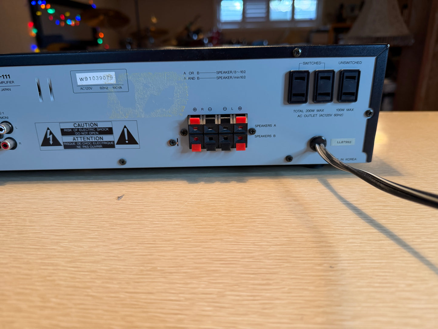 Luxman LV-111 Stereo Integrated Freshly Serviced High End Audiophile Sounds 👌