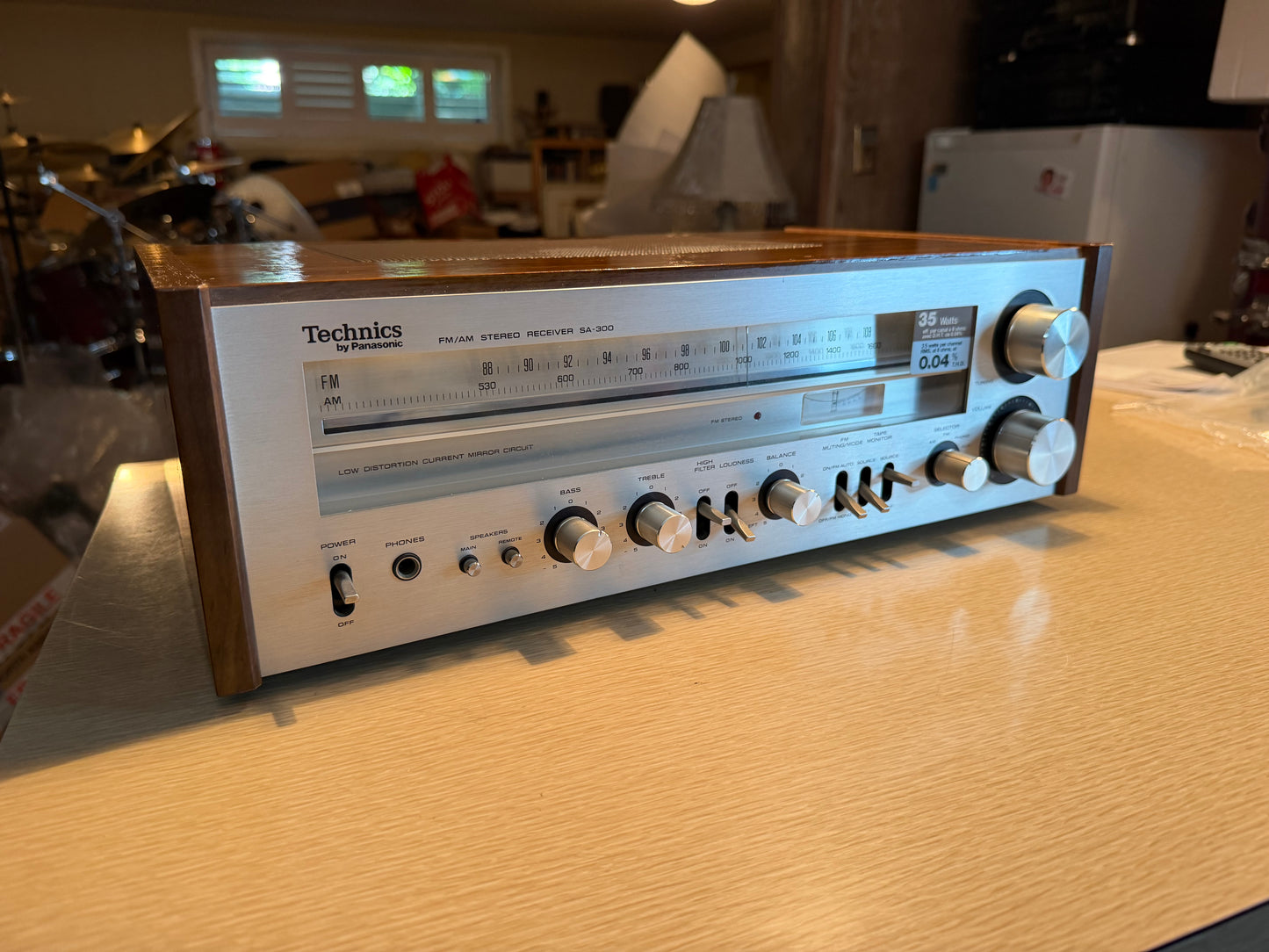 Technics SA-300 Am/Fm Stereo Receiver Amplifier  Freshly Serviced Near Mint 🎶🔥