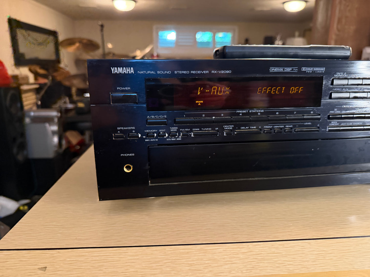 Yamaha RX-V2090 Natural Sound Stereo Receiver Cinema DSP 100WPC MONSTER Serviced