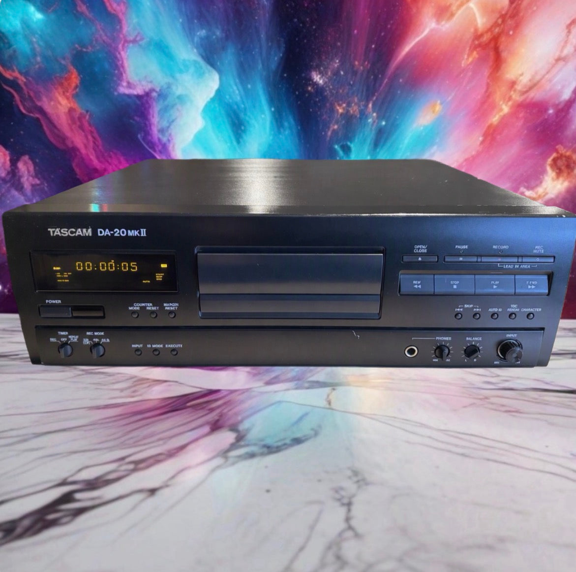 TASCAM DA-20 MKII Professional DAT Recorder | Full Fresh Service Rare Beauty🔥🎶