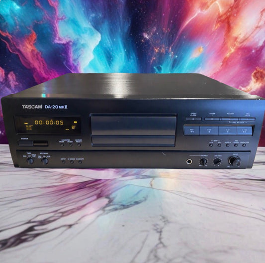 TASCAM DA-20 MKII Professional DAT Recorder | Full Fresh Service Rare Beauty🔥🎶