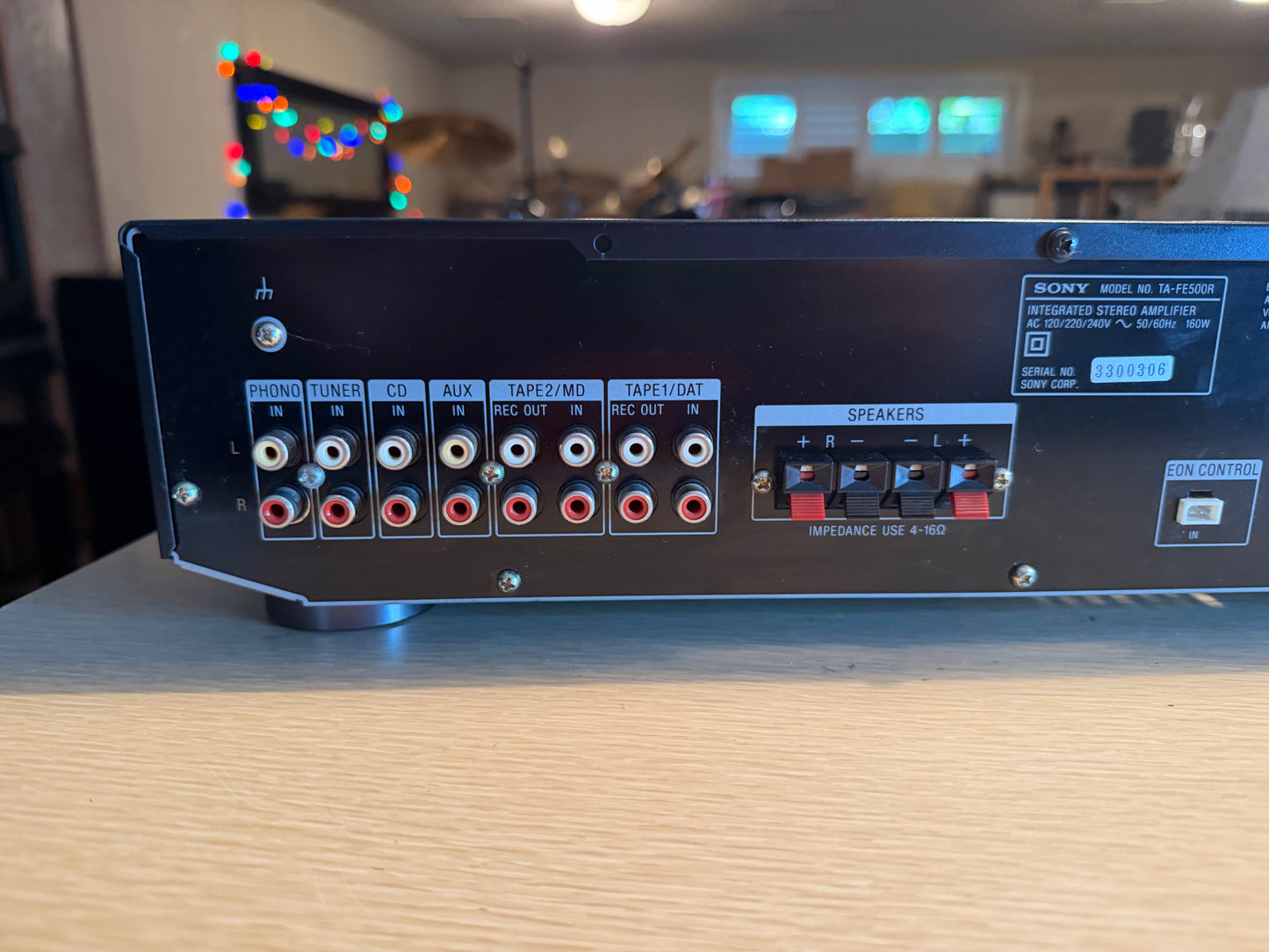 Sony TA-FE500R Integrated Stereo Amplifier Hifi System Separate SERVICED Remote!