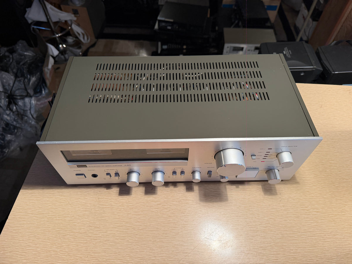 MINT Sansui A-80 Vintage Integrated DC Servo Stereo Amplifier 65WPC Serviced🔥🎶