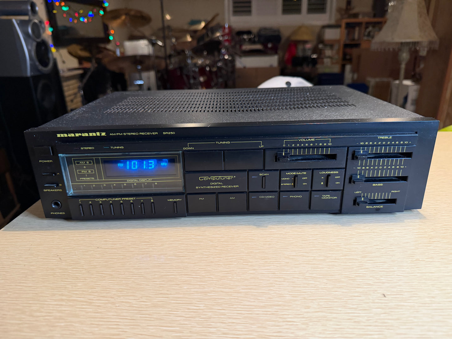 Vintage Marantz SR 250 Receiver HiFi Stereo Audiophile 2 Channel SERVICED RARE🔥