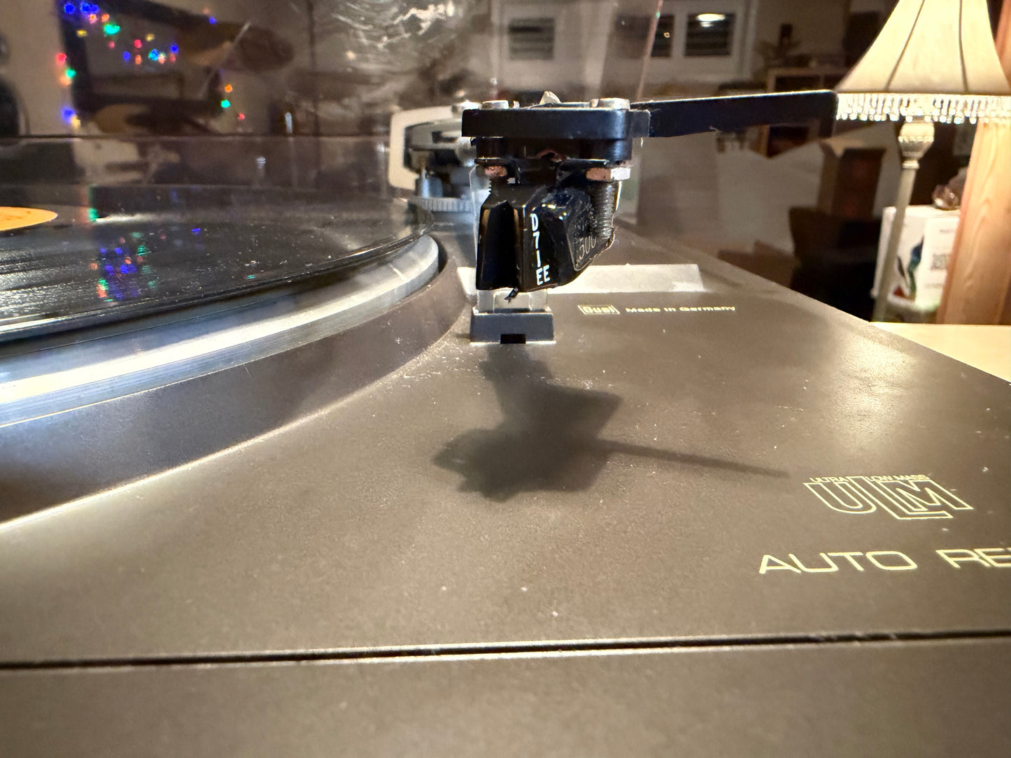 DUAL CS 515 Turntable Black with D71EE Cartridge in good condition Serviced Rare