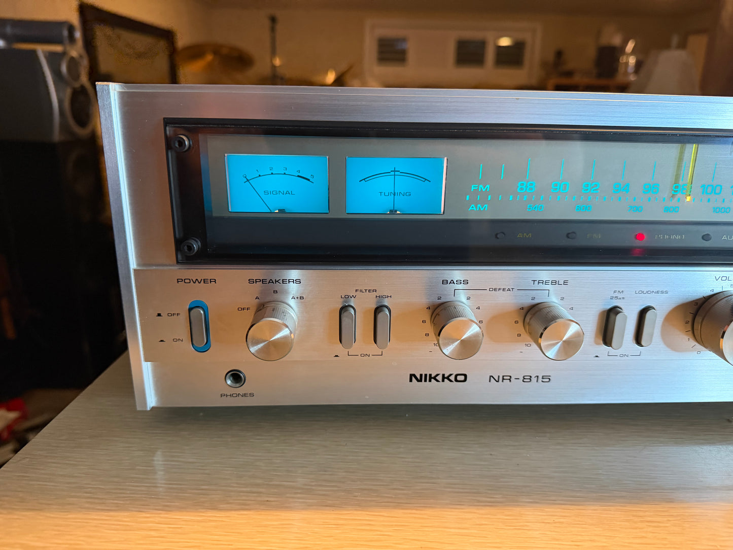 Nikko NR-815 Am/Fm Stereo Receiver Amplifier FULL FRESH SERVICE Near Mint Rare💎