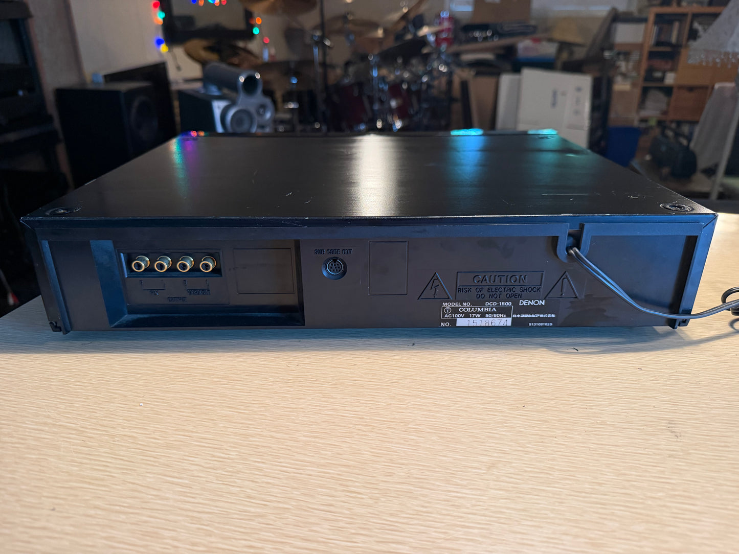 Denon DCD-1500 CD Player Full FRESH Service  Working Great Audiophile Very Rare!