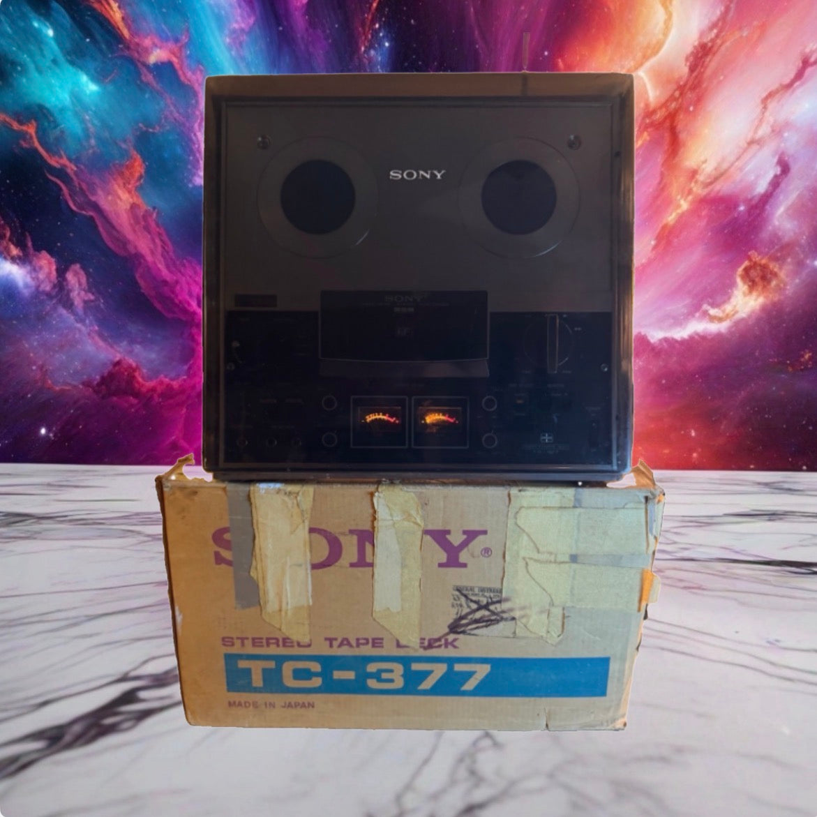 Sony TC-377 2-Channel 3-Heads Reel-to-Reel Near Mint Serviced W/ Orig Box🎶🔥