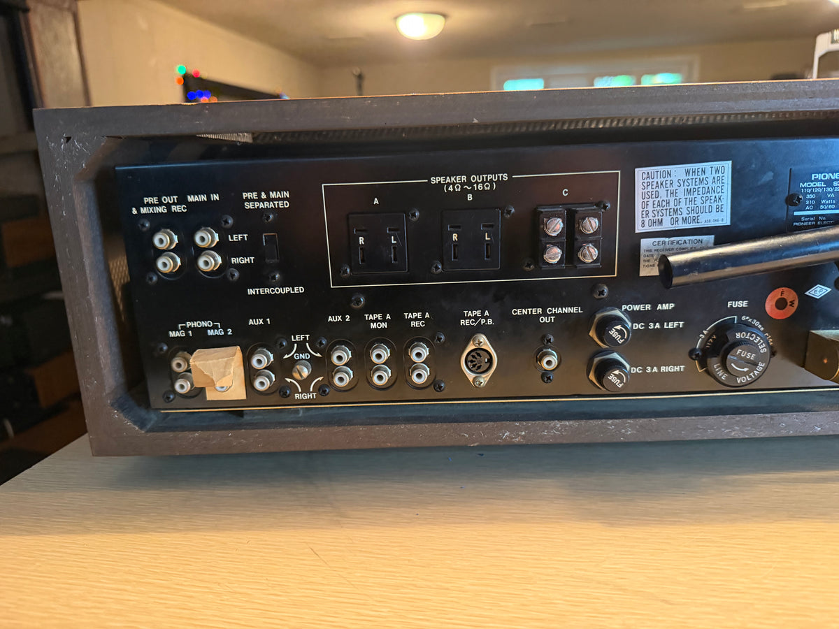 Vintage Pioneer Reverberation SX-9000 Stereo Receiver Freshly Serviced V Rare🔥