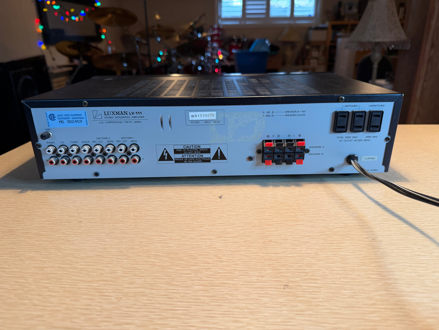 Luxman LV-111 Stereo Integrated Freshly Serviced High End Audiophile Sounds 👌