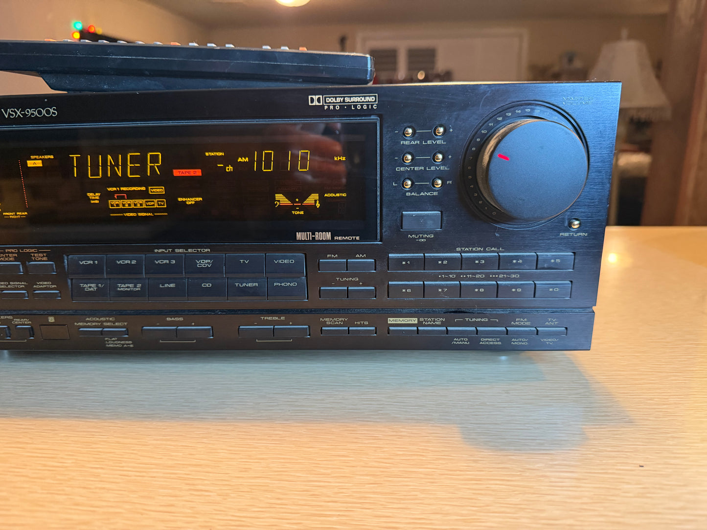 Pioneer VSX-9500s MONSTERStereo Receiver Dolby Surround SERVICED 125WPC WOW!🔥