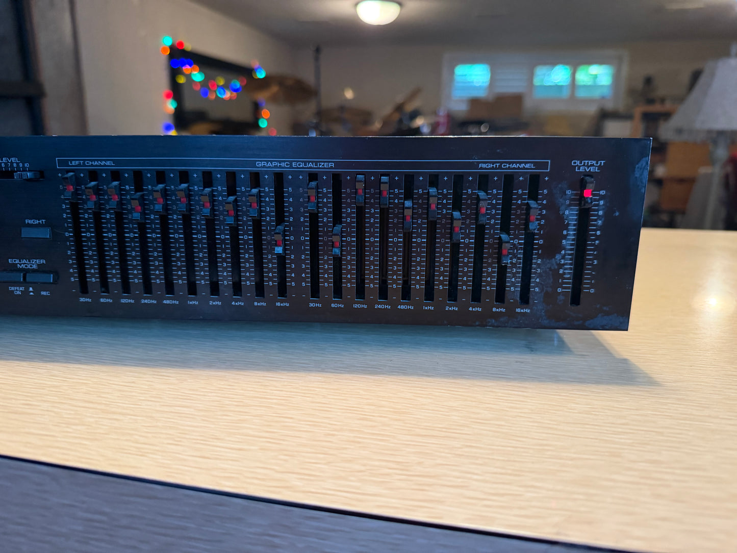 Yamaha EQ-500U Equalizer Spectrum Analyzer Tested Working High Fidelity Rare🎶🔥
