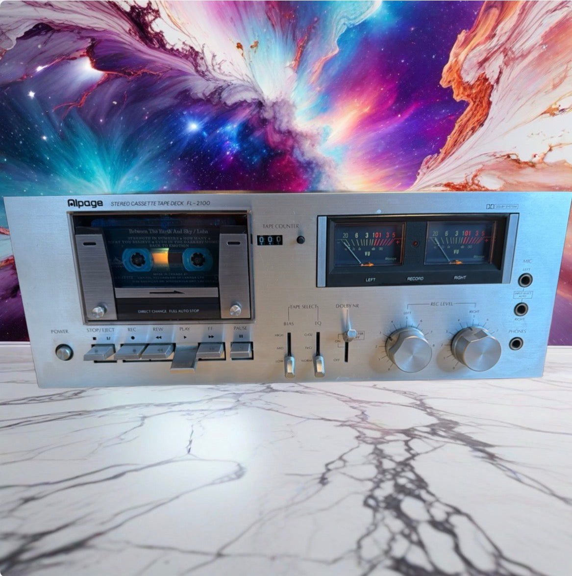 Alpage (Luxman) FL2100 Audiophile Cassette Deck FRESH SERVICING ✅ VU Meters💎