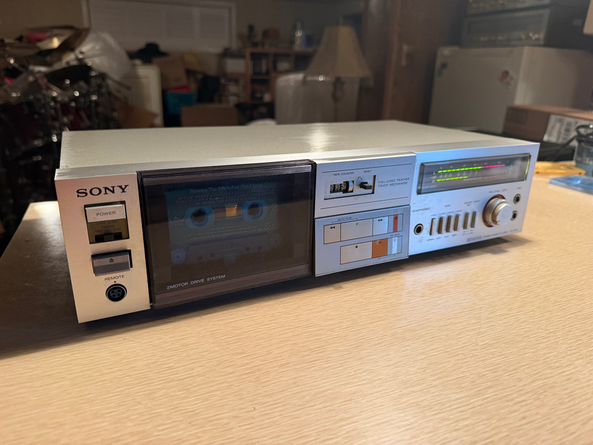 Vintage Sony Stereo Cassette Deck Player TC-FX4 High Fidelity Serviced Beauty🎶