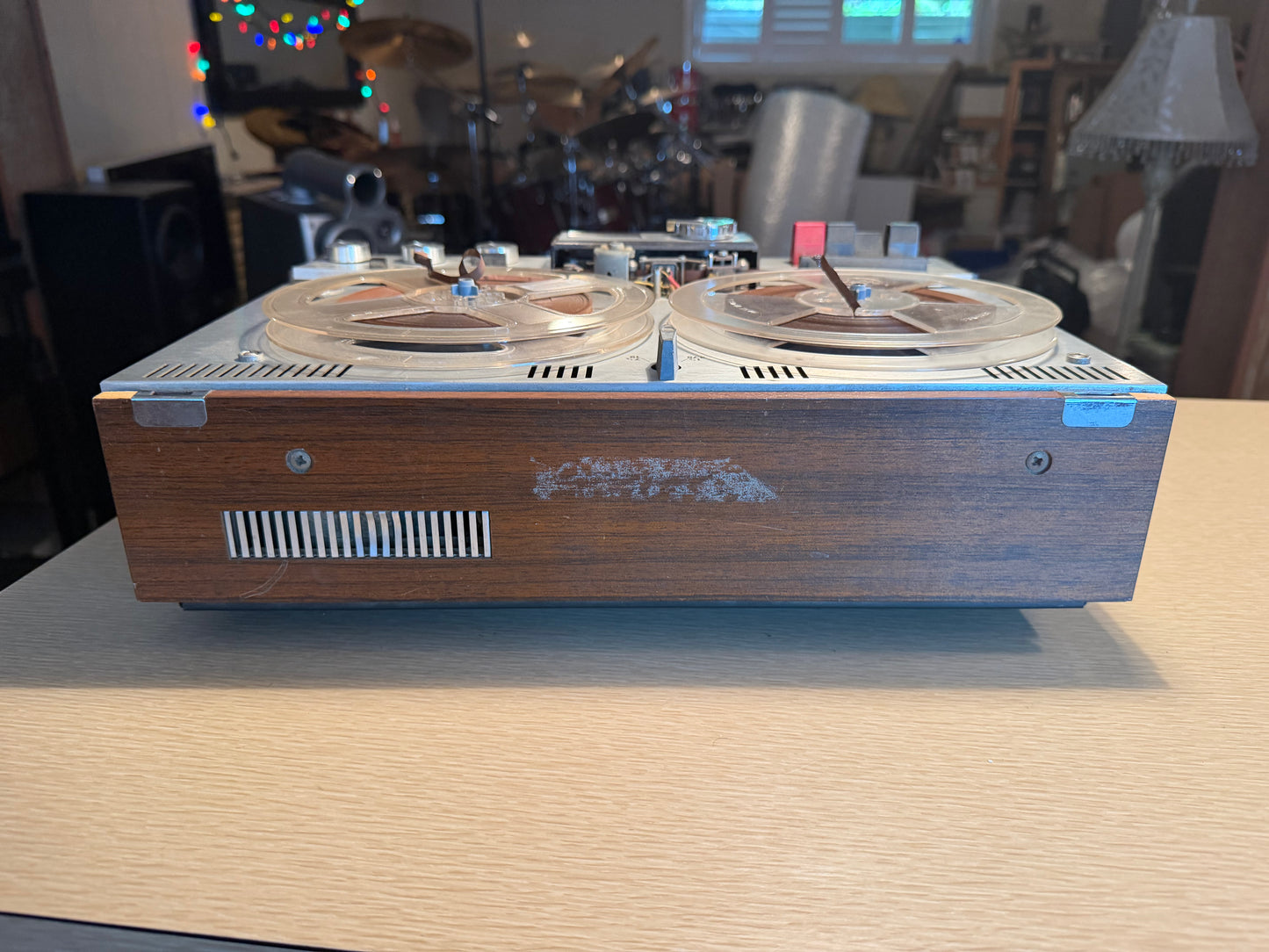 Telefunken Magnetophen M205 Reel to Reel Made in Germany Tested Fully Working🎶