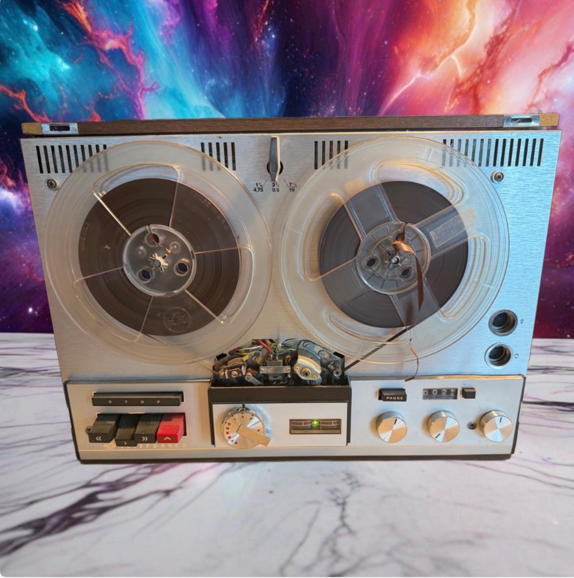 Telefunken Magnetophen M205 Reel to Reel Made in Germany Tested Fully Working🎶