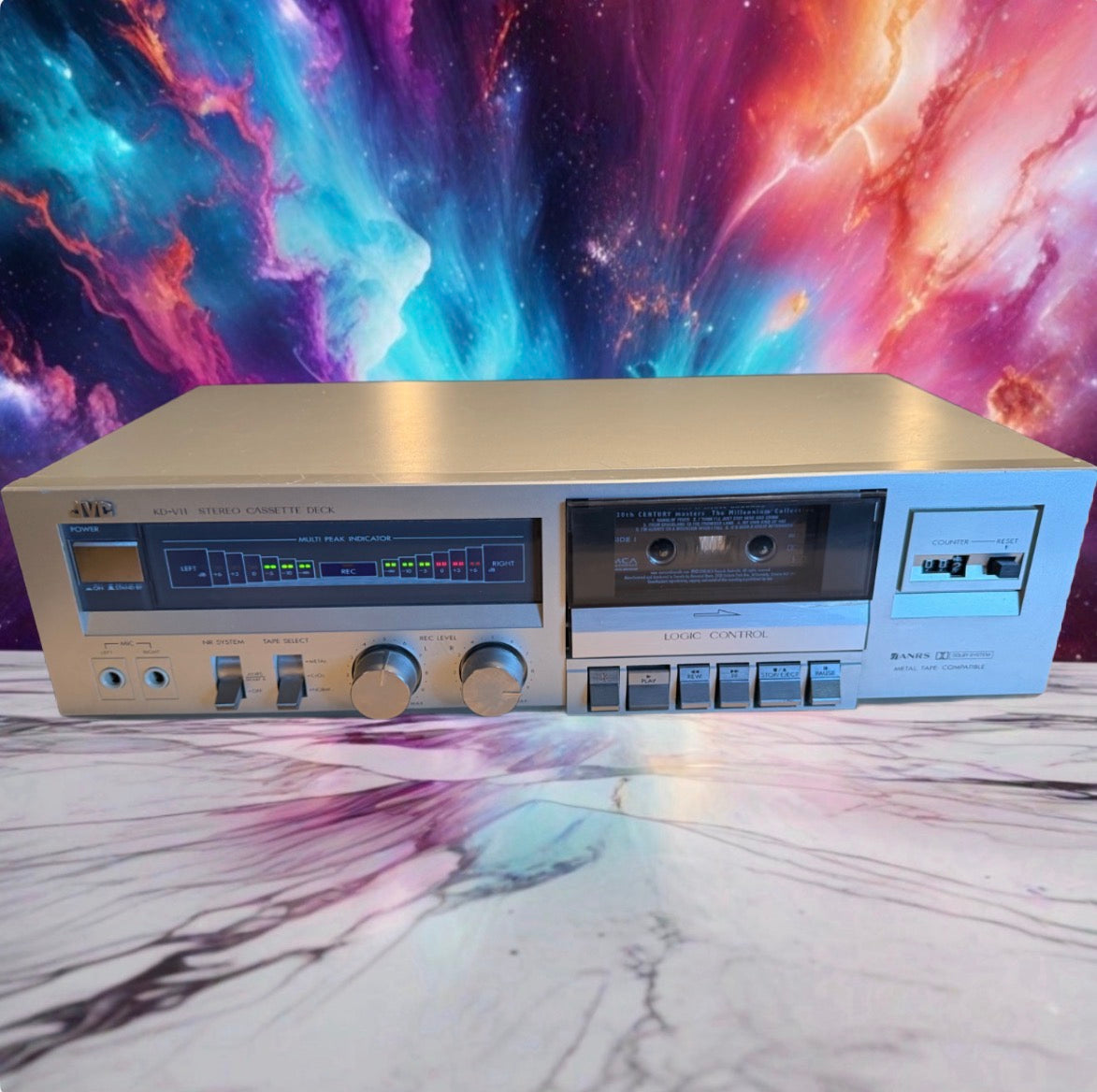 JVC Tape Deck KD-V11 Stereo Cassette Deck Vintage Audio KDV11 Fresh Service Rare