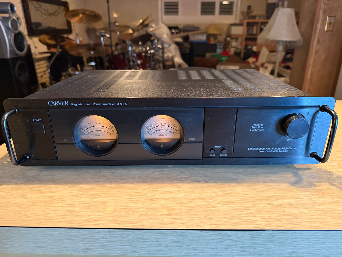 Carver TFM 35x Power Amplifier 250 WPC Stereo Mono Rare FULL Fresh Service! 🔥🎶