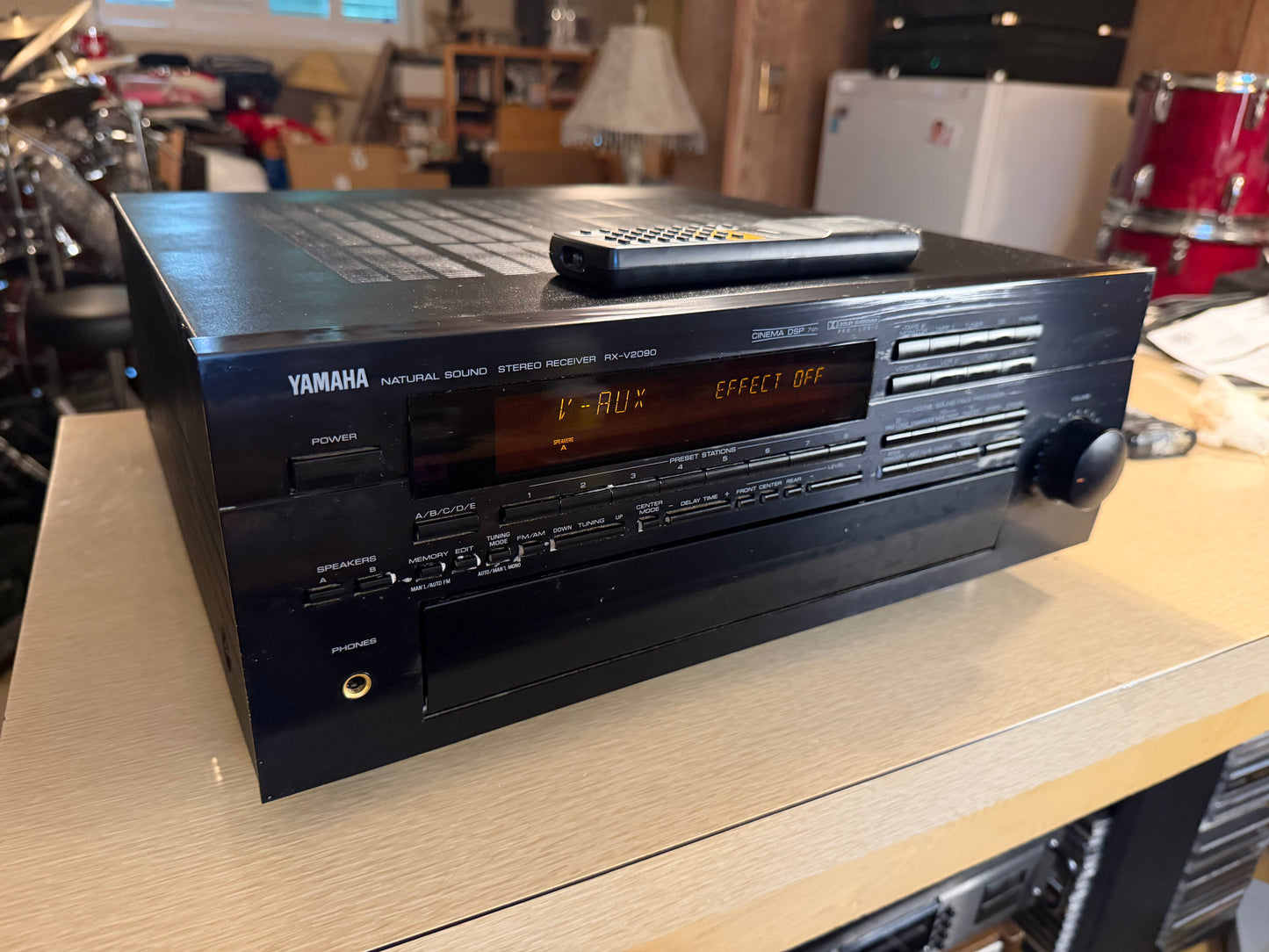 Yamaha RX-V2090 Natural Sound Stereo Receiver Cinema DSP 100WPC MONSTER Serviced