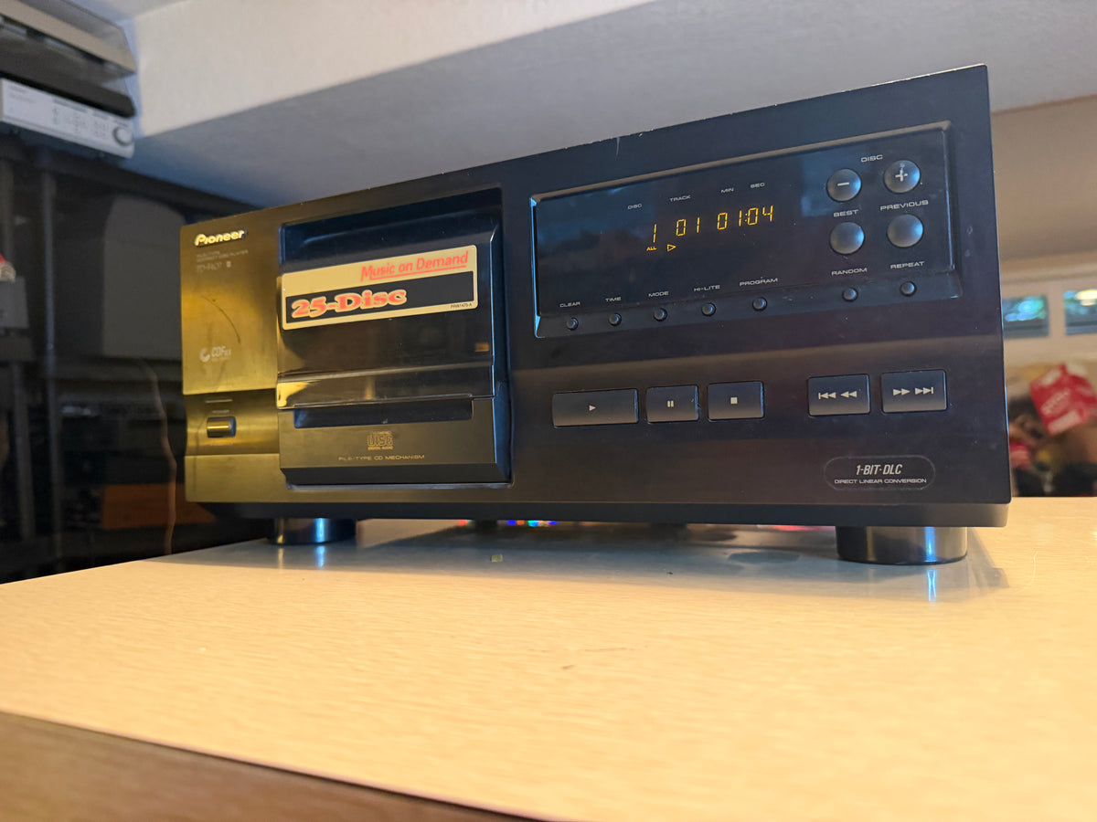 Pioneer PD-F407 25-Disc CD File Changer Player Serviced Tested works Smooth🔥🎶
