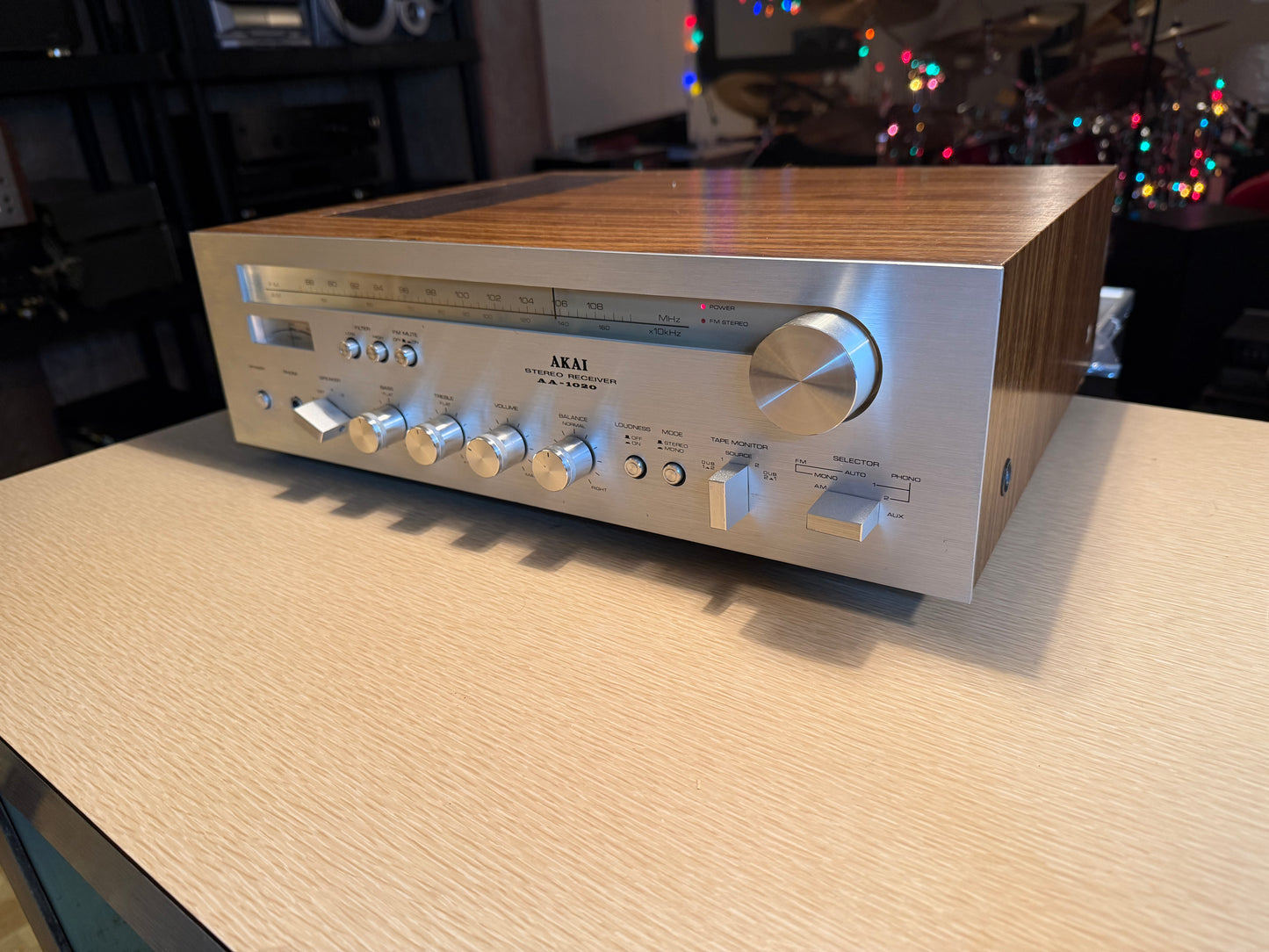AKAI AA-1020 HiFi Stereo Integrated Amplifier SERVICED RECAPPED REFINISHED 🔥🎶